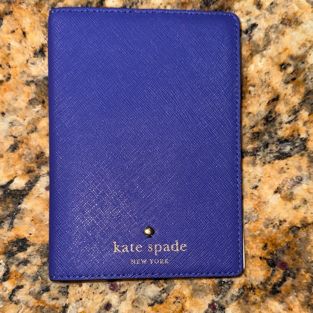 Kate Spade Purple Passport Holder